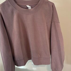 Lulu soft stream perfectly oversized crew